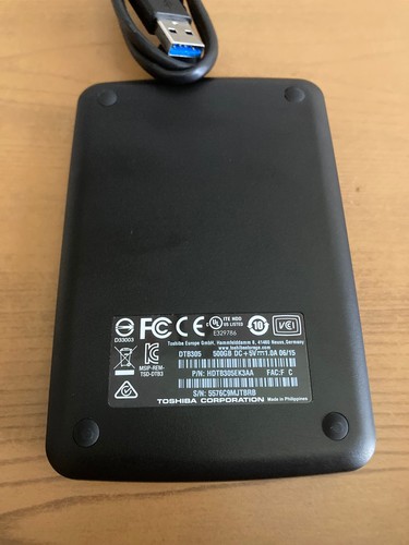 Hard disk toshiba 500gb - toshiba,
